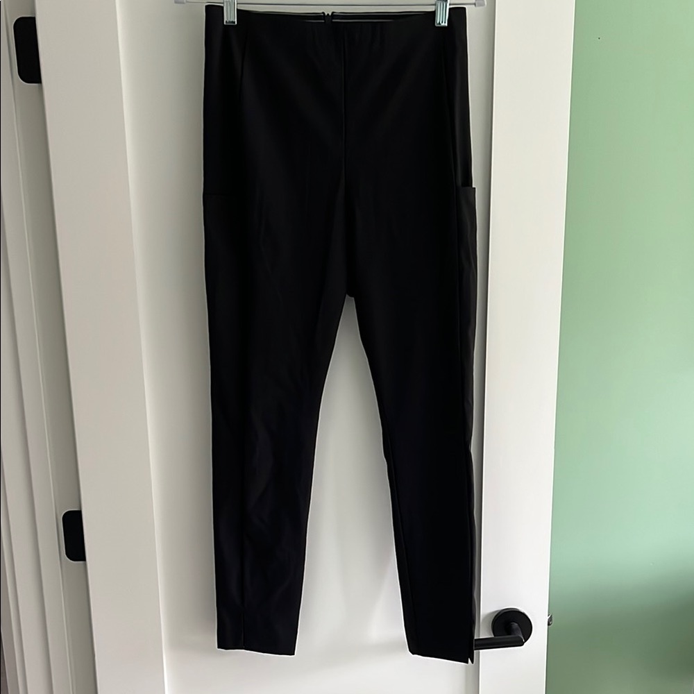 Athleta Black Skinny Pants with Side Pockets